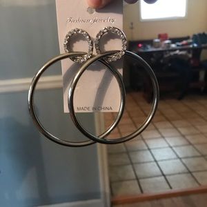 Earrings.